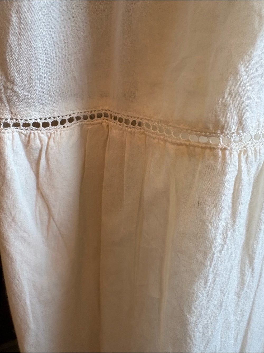 Cotton Sun Dress with floral embroidery - Picture 6 of 9